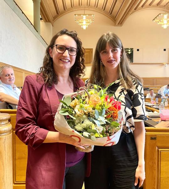 Shanna Wagner und Valentina Achermann