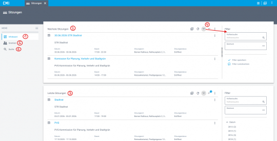 Screenshot Infoboard