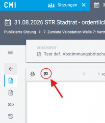 Screenshot Dokument annotieren
