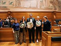 Das neu gewählte Büro des Stadtrats